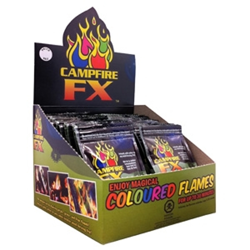 World Famous 40-001 Fire Starter, Blue/Green/Purple