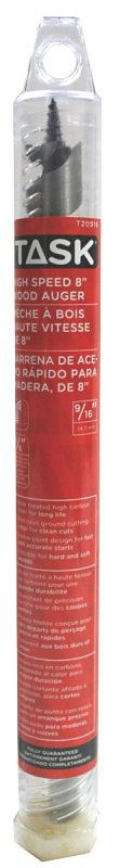Task T20916 Auger Bit, 9/16 in Dia, HCS