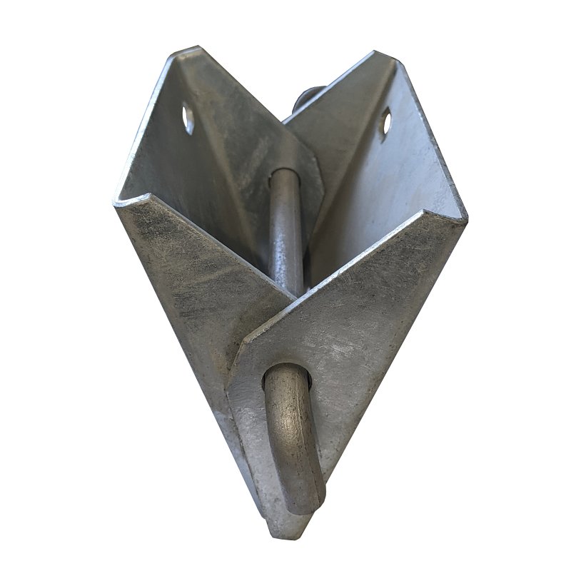 DOCK HINGE STL GALV 5X5X1/8IN