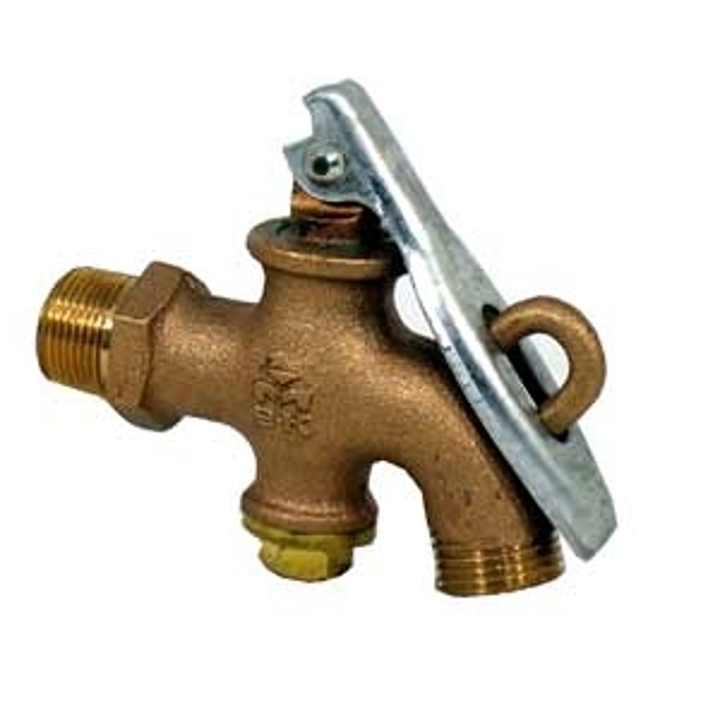 aqua-dynamic 1109-224 Hose Thread Outlet, 3/4 in Connection, MIP, Bronze Body