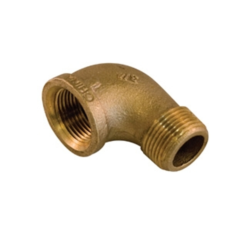 aqua-dynamic 4492-004 Pipe Street Elbow, 3/4 in, FPT, 90 deg Angle, Bronze