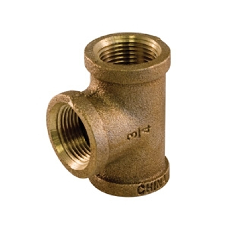 aqua-dynamic 4493-000 Pipe Tee, 1/8 in, FPT, Bronze