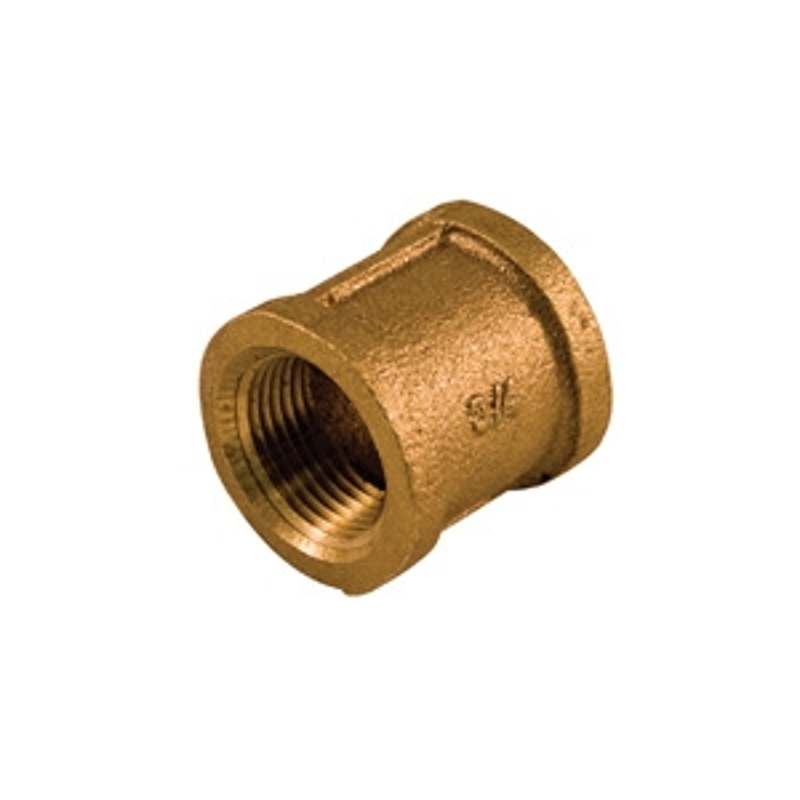 aqua-dynamic 4494-001 Pipe Coupling, 1/4 in, FPT, Bronze