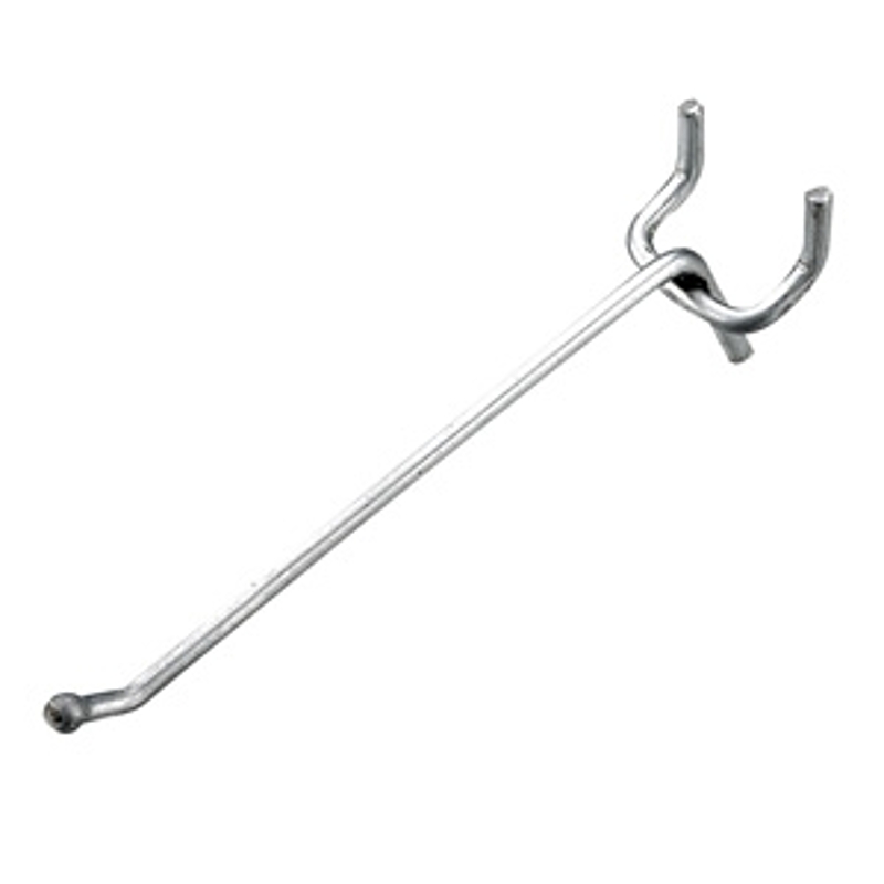 Onward 23106XBC Series Single Hook, 8 in L x 1 in W Dimensions, Metal, Zinc