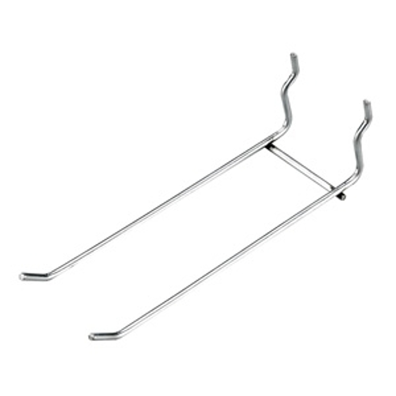 Onward 23114XR Series Double Hook, 6 in L Dimensions, Metal, Zinc
