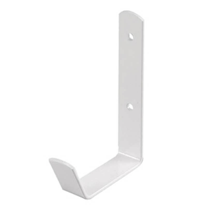 Onward 2263WB Series Max Hook, 6 in Projection, 6-11/16 in H, 1-3/16 in W, 50 lb, Metal, White