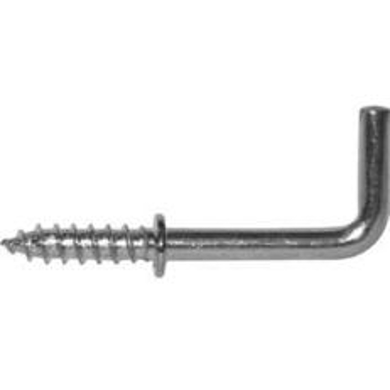 Reliable SHB12MR Shoulder Screw Hook, 5/64 in Thread, 1/2 in L, Brass