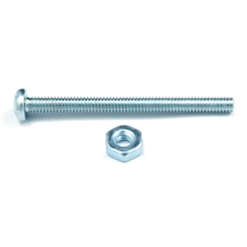 Reliable PSBZ103258MR Machine Screw, #10-32 Thread, 5/8 in L, Full Thread, Pan Head, Quadrex Drive, Type B Point, 10/PK
