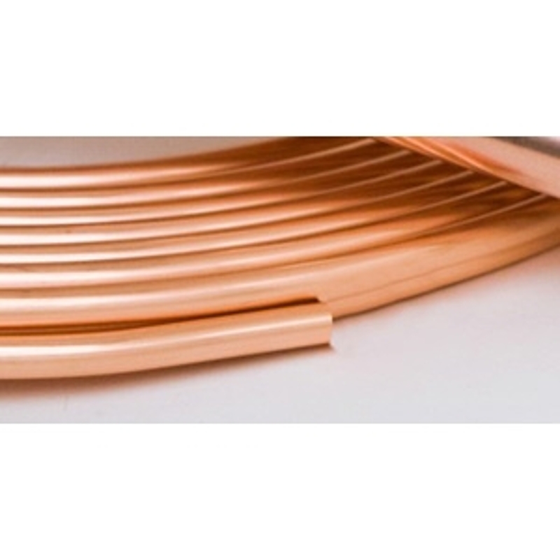 Streamline 004605/UT06025 Copper Tubing, 3/8 in OD, 25 ft L, General-Purpose, Coil