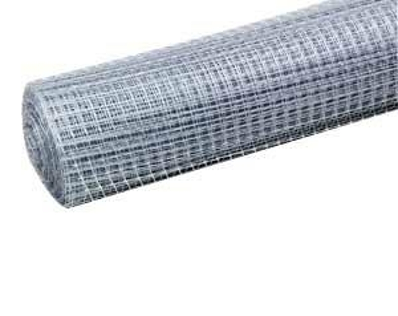 Quest PN36 Chicken Wire Mesh, 50 ft L, 3 ft W, 1/2 x 1/2 in Mesh, Plastic, Silver
