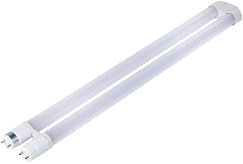 ETI 54292141 LED Tube Light Bulb, Linear, T8 U-Bent Lamp, E26 Lamp Base, Cool White Light, 4000 K Color Temp