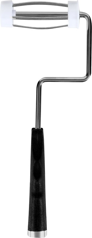 Wooster F0010-4 Roller Frame, 10-3/4 in L, 4 in L Roller, Polypropylene Handle, Threaded Handle