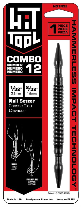 Hit Tool NS12HF Combo Kit, Steel, Black Oxide