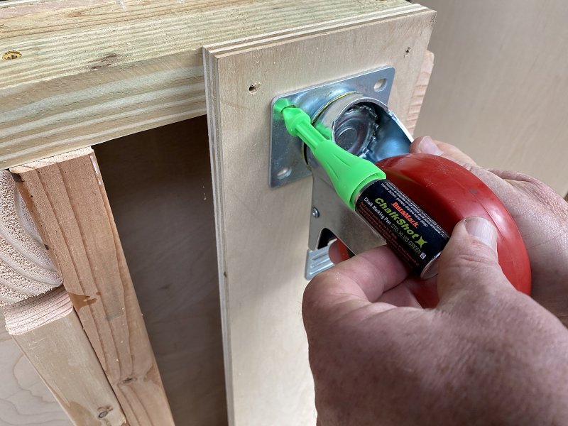 CHALKSHOT DISPLAY HI-VIS GREEN