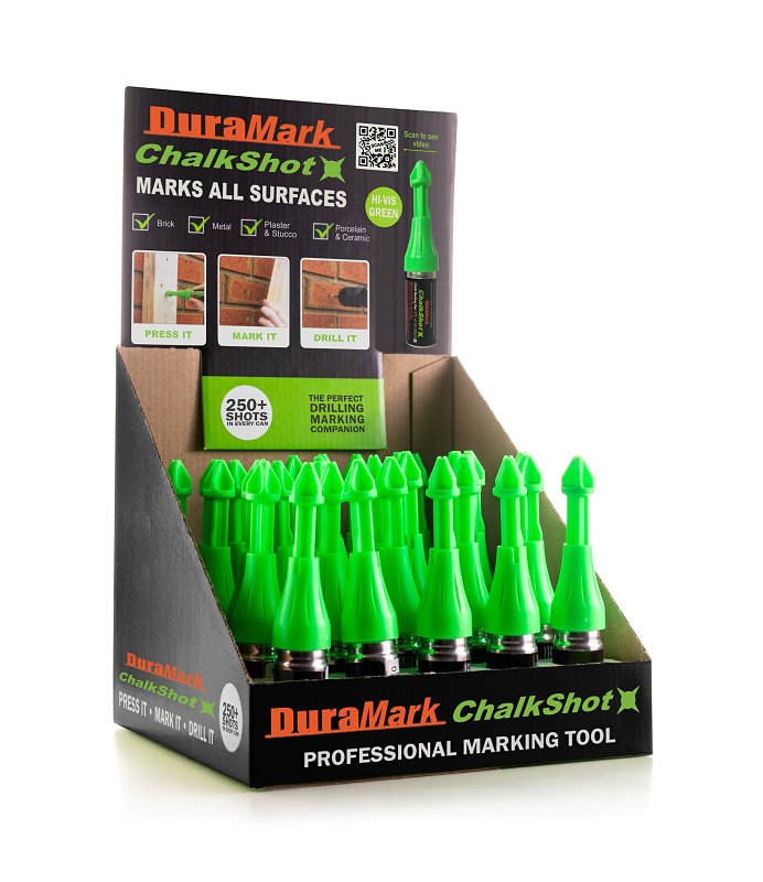 CHALKSHOT DISPLAY HI-VIS GREEN