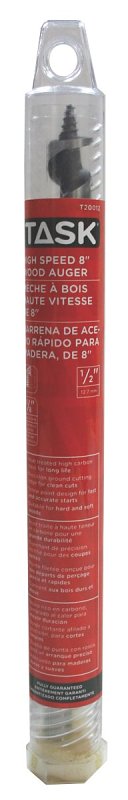 Task T20012 Auger Bit, 1/2 in Dia, HCS