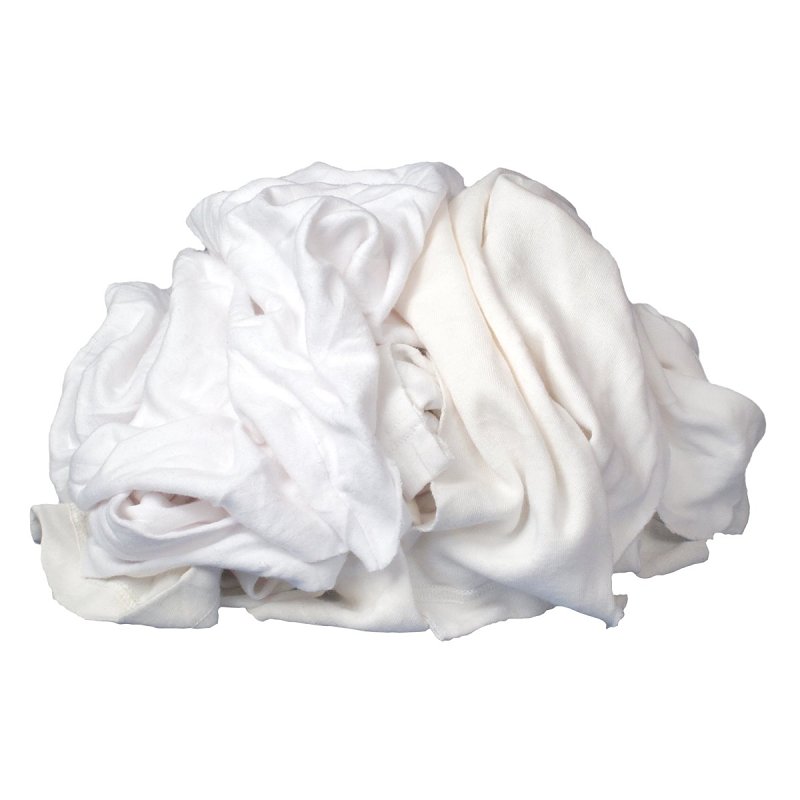 Buffalo 10524 Cloth Rags, White