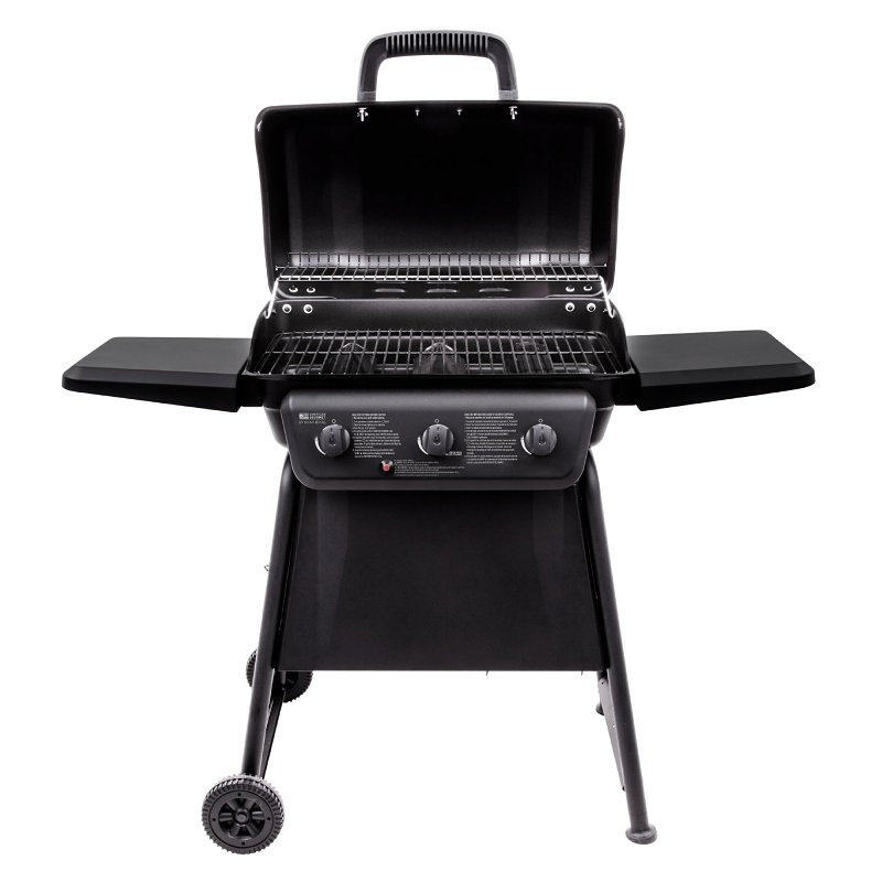 Char-Broil 463773717 Gas Grill, 30,000 Btu BTU, Propane, 3 -Burner, Steel Body, Black