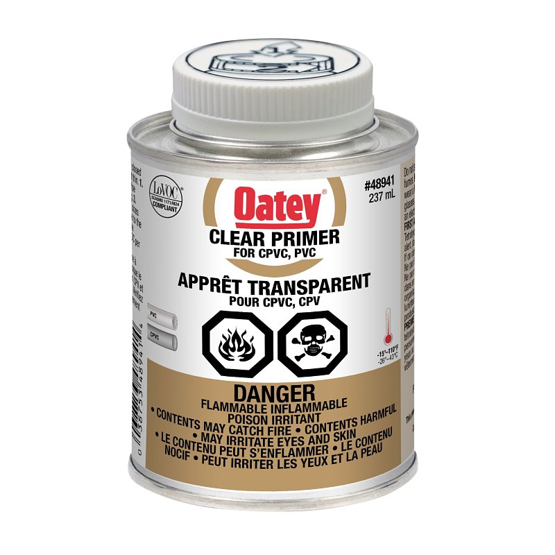 Oatey 48941/31486 Primer, Liquid, Clear, 236 mL