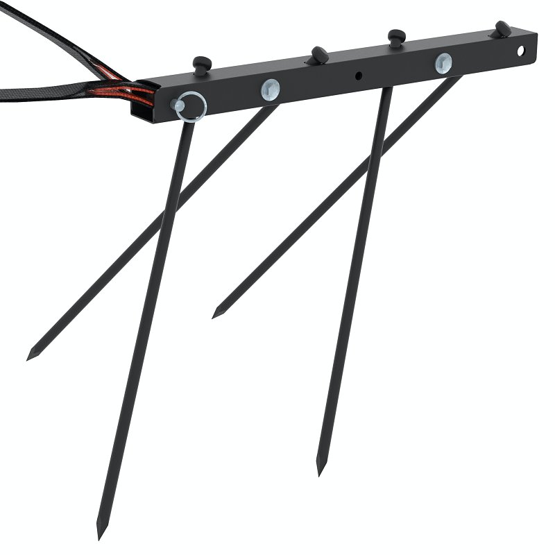 Playstar PS 5010 Ninja Play Line Anchor, Metal, Black