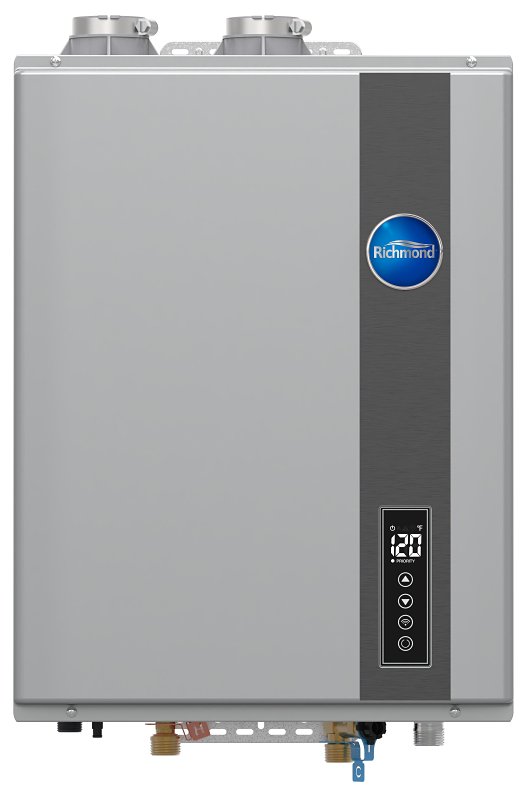 Richmond CRTGH-95DVLN-2 Gas Tankless Water Heater, Natural Gas, 9.5 gpm