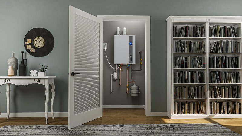 Richmond CRTGH-95DVLN-2 Gas Tankless Water Heater, Natural Gas, 9.5 gpm