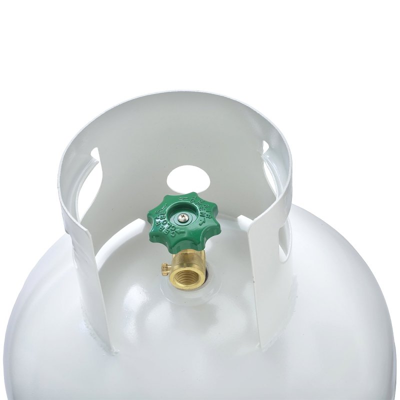 Flame King YSN100 LP Cylinder with POL Valve, 100 lb Tank, Steel