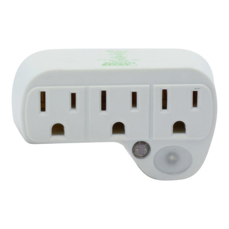 Feit Electric NL3/LED Night Light, 120 V, 0.3 W, LED Lamp, White Light, 3000 K Color Temp