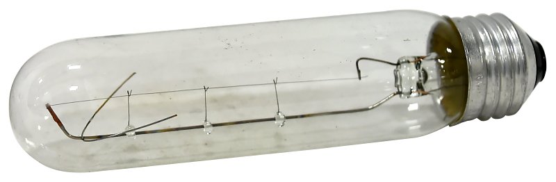 Sylvania 18491 Incandescent Lamp, C-8 Filament, Clear Lamp