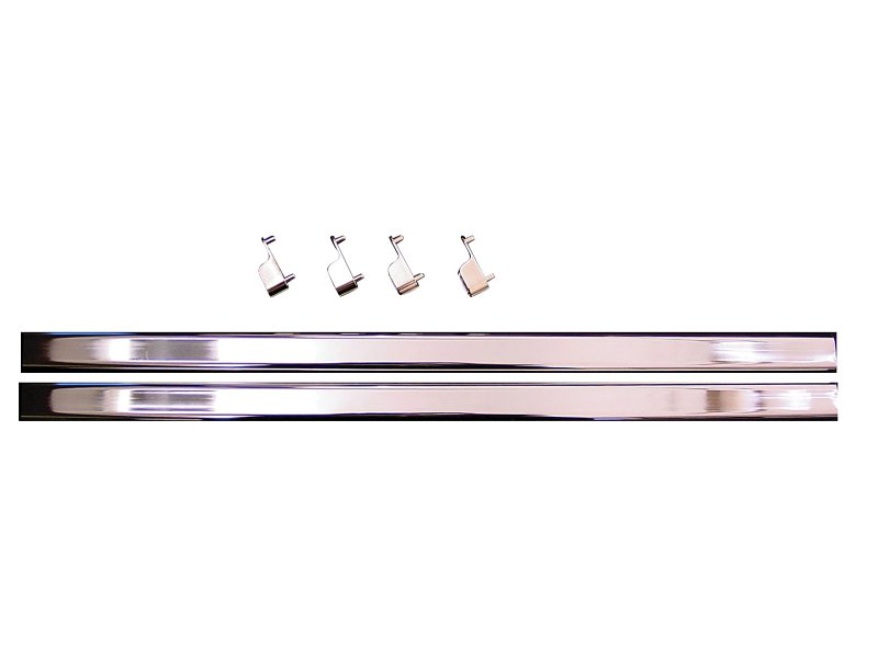 WARDROBE ROD & END CHROME 24IN