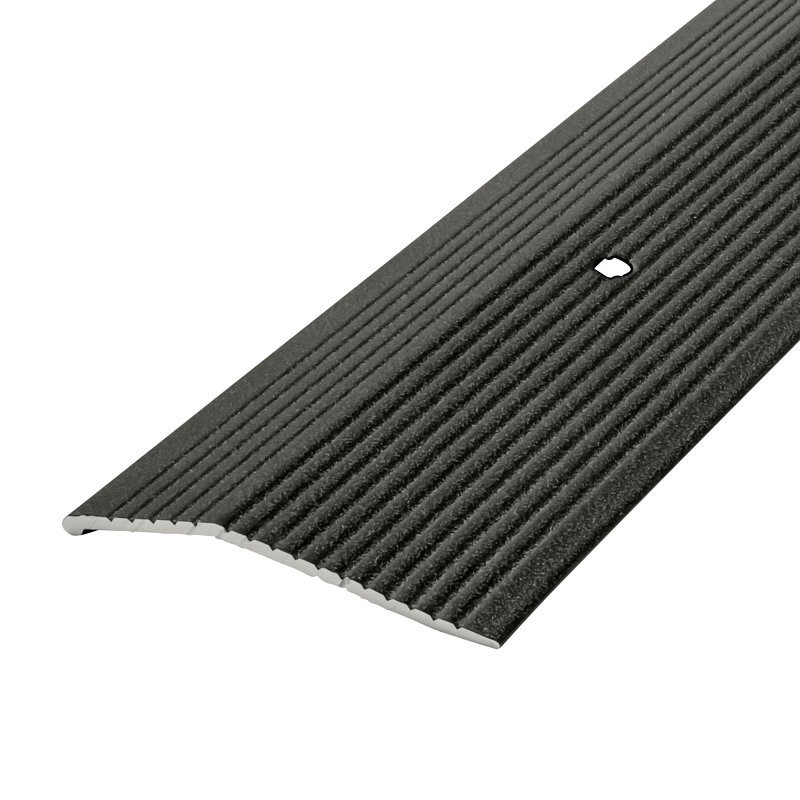 M-D 43375 Carpet Trim, 72 in L, 2 in W, 3/8 in Thick, Aluminum, Mocha