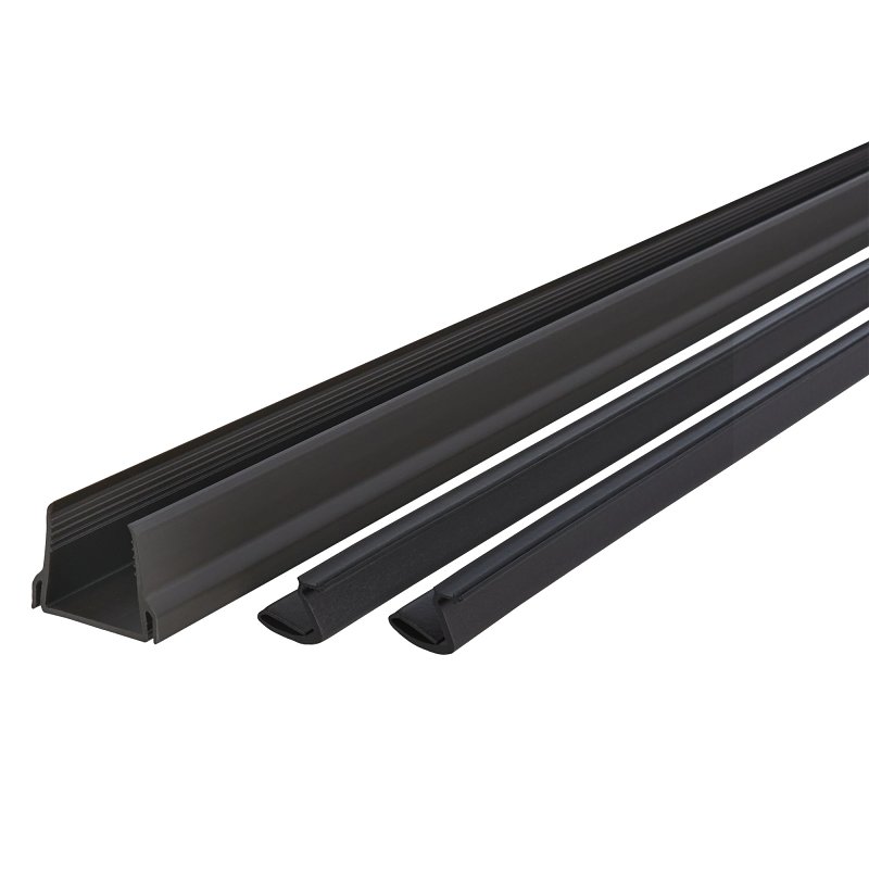 M-D 43399 Door Bottom, 1-1/8 in L, 1-3/4 in W, 32 in H, Vinyl
