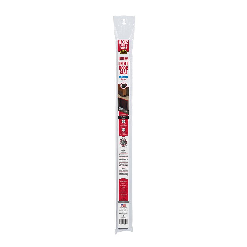 M-D 43399 Door Bottom, 1-1/8 in L, 1-3/4 in W, 32 in H, Vinyl