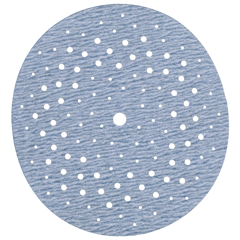 Norton 03217 Sanding Disc, 5 in Dia, 11/16 in Arbor, Coated, P320 Grit, Extra Fine, Alumina Ceramic Abrasive, Spiral