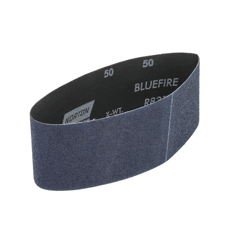 Norton 49612 Sanding Belt, 3 in W, 21 in L, 50 Grit, Coarse