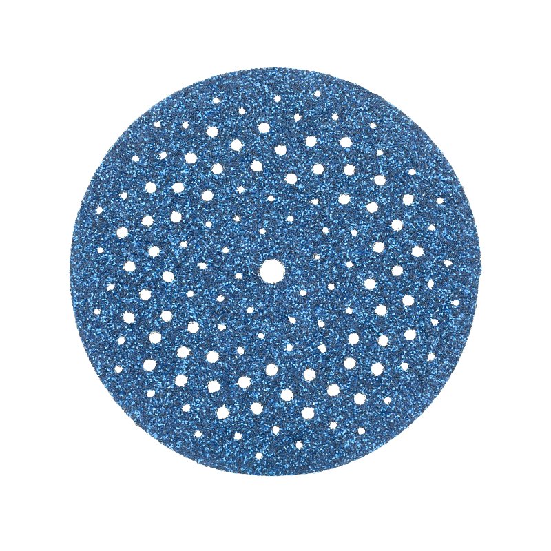 Norton 03234 Sanding Disc, 5 in Dia, 11/16 in Arbor, Coated, 40 Grit, Extra Coarse, Alumina Ceramic Abrasive, Spiral