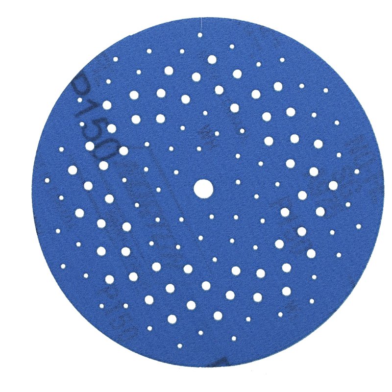 Norton 04036 Sanding Disc, 5 in Dia, 11/16 in Arbor, Coated, P150 Grit, Fine, Alumina Ceramic Abrasive, Paper Backing