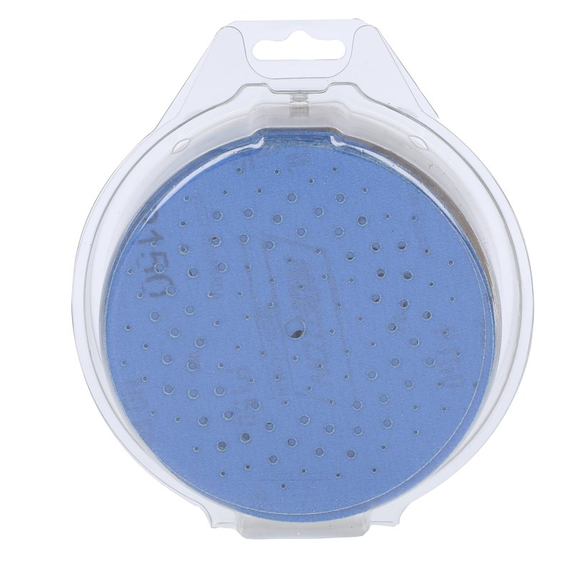 Norton 04036 Sanding Disc, 5 in Dia, 11/16 in Arbor, Coated, P150 Grit, Fine, Alumina Ceramic Abrasive, Paper Backing