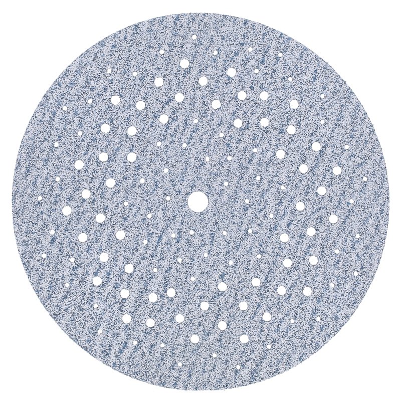 Norton 04033 Sanding Disc, 5 in Dia, 11/16 in Arbor, Coated, P80 Grit, Coarse, Alumina Ceramic Abrasive, Paper Backing