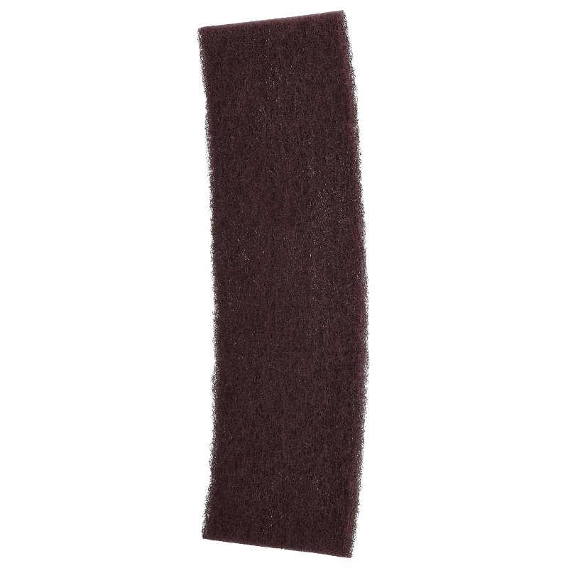 Norton 07660748148 Hand Pad, Maroon, 11 in L, 4-3/8 in W