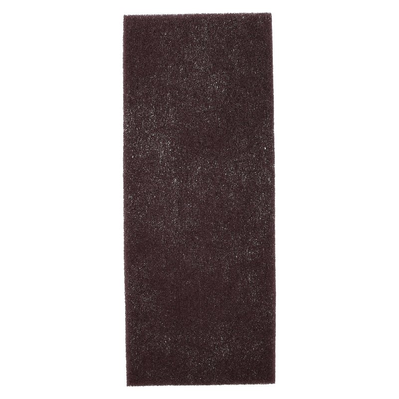 Norton 07660748148 Hand Pad, Maroon, 11 in L, 4-3/8 in W