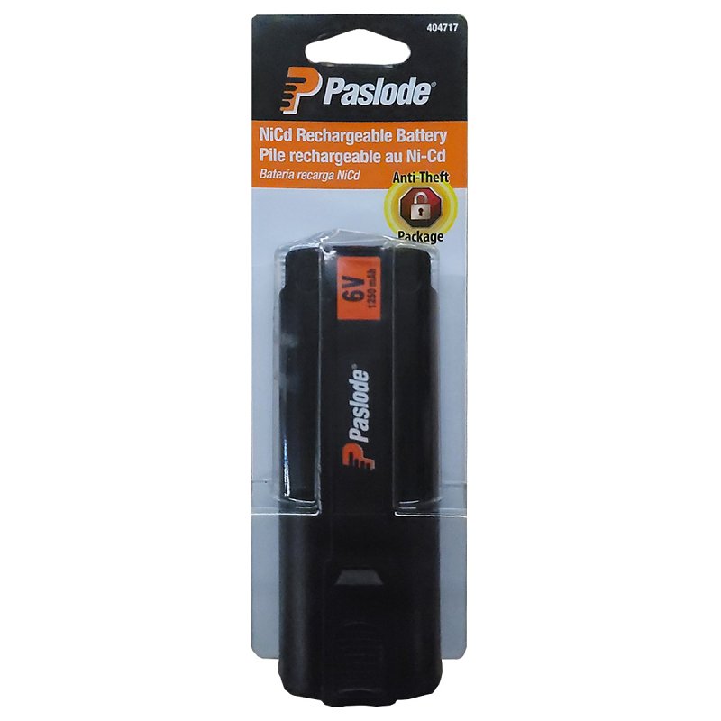 RECHARGEABLE BATTERY NICAD 6V