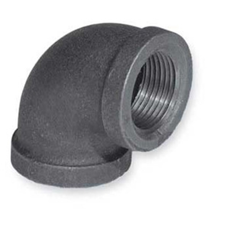 aqua-dynamic 5520-008 Pipe Elbow, 2 in, Threaded, 90 deg Angle, Malleable Iron, 150 psi Pressure
