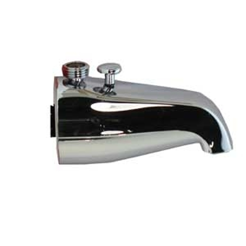 aqua-dynamic 3142-094 Tub Spout, 1/2 in Connection, Chrome Plated