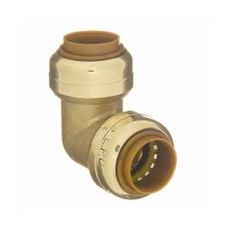 aqua-dynamic 9492-003 Pipe Elbow, 1/2 in, 90 deg Angle, Brass