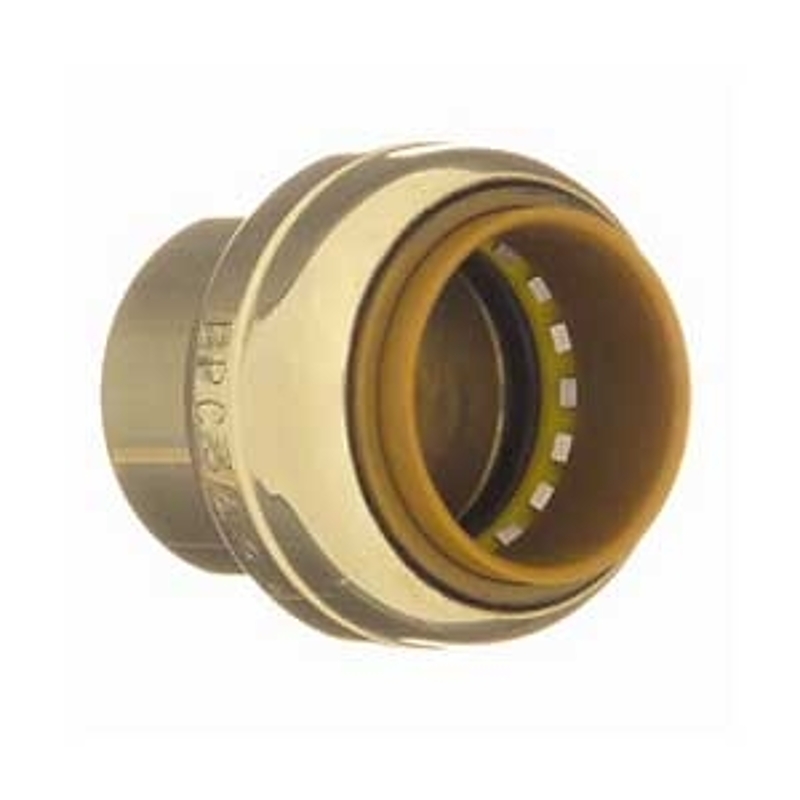 aqua-dynamic 9492-303 Cap, 1/2 in, Brass