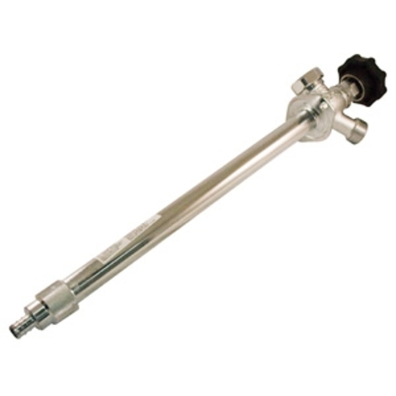 aqua-dynamic 1104-719 Wall Hydrant, 1/2 x 1/2 in Connection, PEX, 125 psi Pressure, Quarter-Turn Actuator, Brass Body