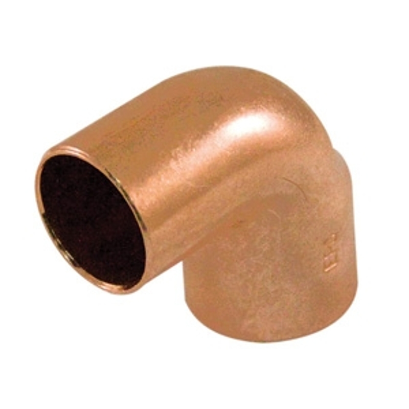 aqua-dynamic 9003-503 Street Pipe Elbow, 1/2 in, Sweat x FTG, 90 deg Angle, Copper