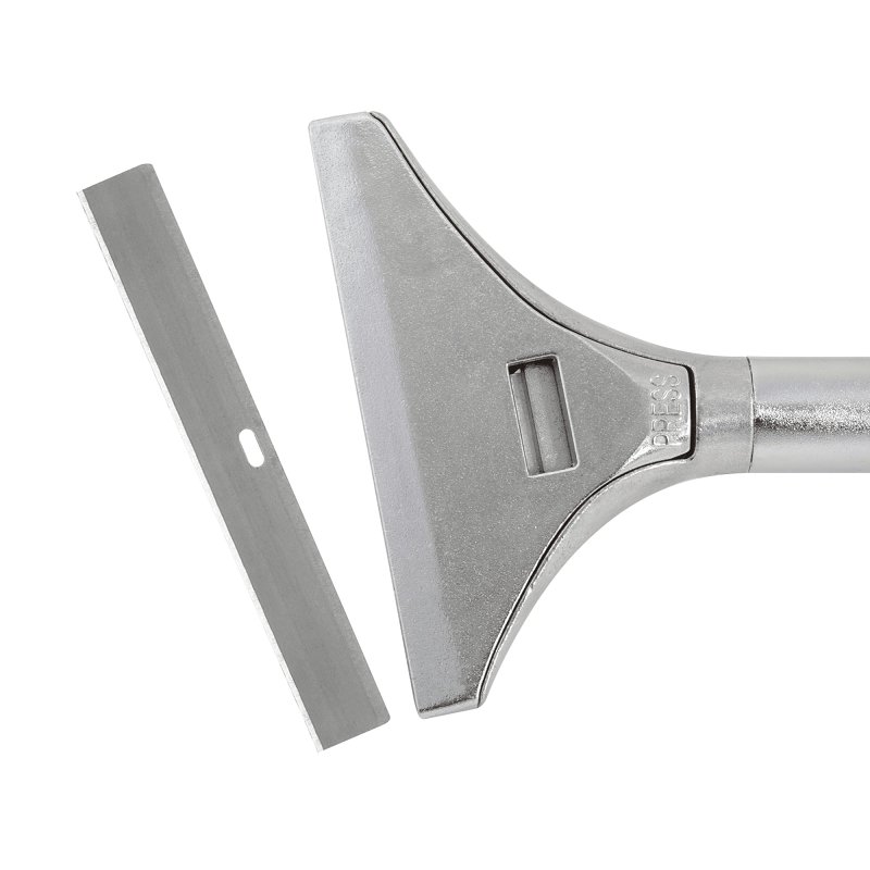 QEP 62901 Razor Scraper Replacement Blade, 4 in W, Stainless Steel