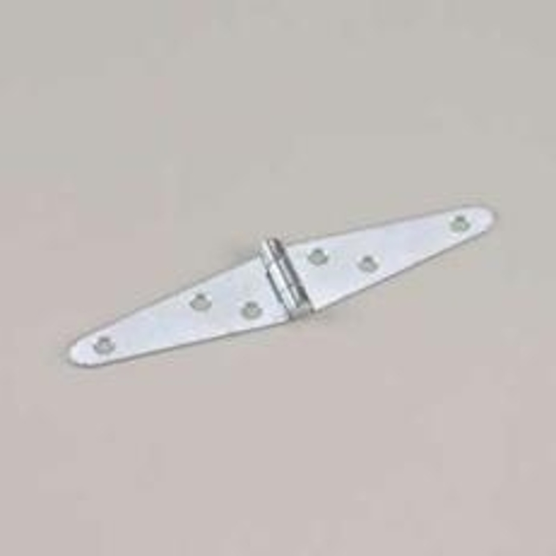 Onward 904XBC Light-Duty Strap Hinge, 32 mm H Frame Leaf, Steel, Zinc, Non-Removable Pin, 17 lb